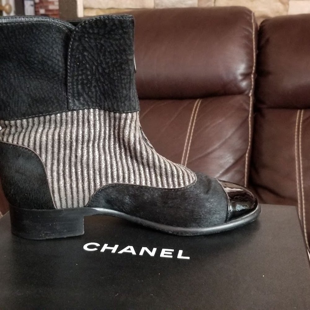 CHANEL BOOTIES